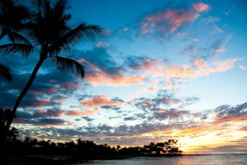Mauna Lani Resort sunset